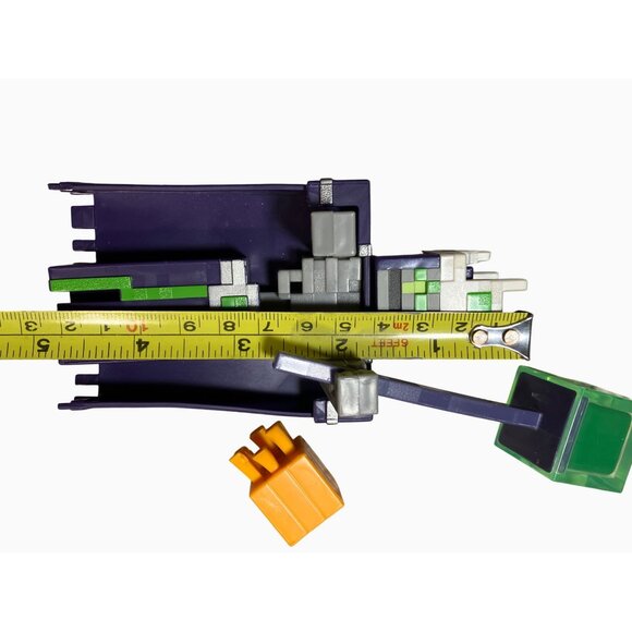 Minecraft Ultimate Adventure Purple Action Figure Nameless One Custom Lot - Picture 8 of 8